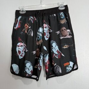 Middle of Beyond Dawn of the Dead Zombie hybrid Swim Trunks Mens Small Black